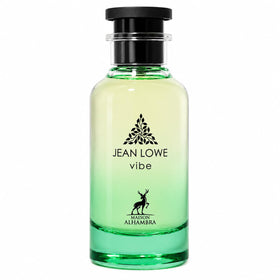 Flacon de Maison Alhambra Eau de Parfum Jean Lowe Vibe avec design moderne