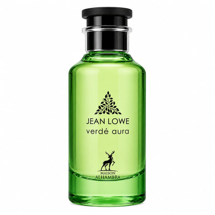 Flacon de Maison Alhambra Jean Lowe Verde Aura Eau de Parfum 540g, vue avant