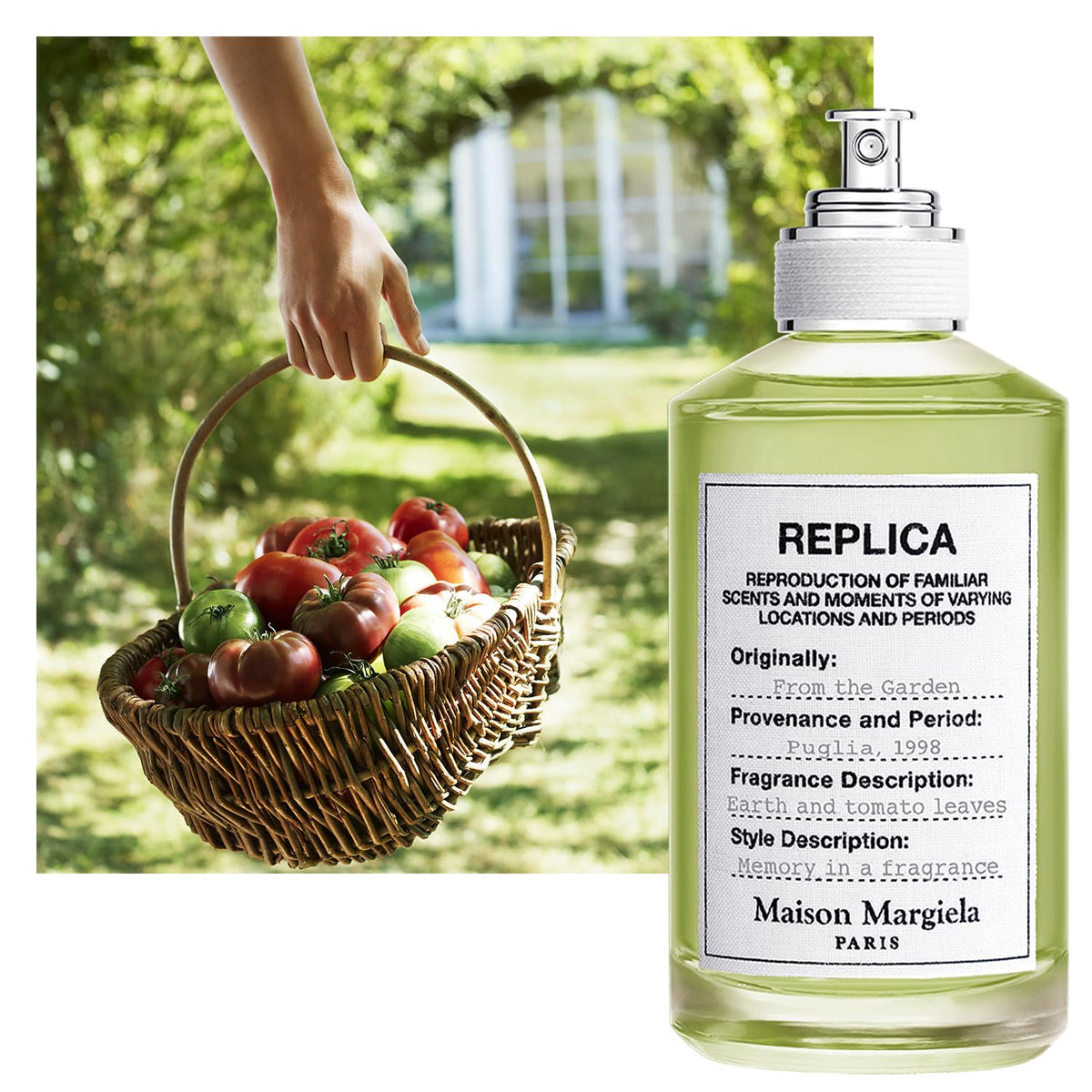 Flacon de Maison Margiela Eau de Toilette From the Garden 100 ml de côté