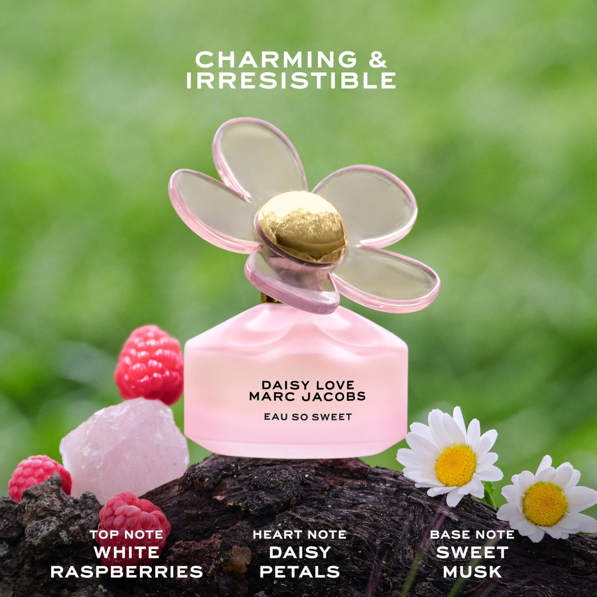 Flacon de Marc Jacobs Daisy Love Eau So Sweet avec bouchon