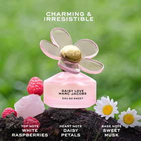 Flacon de Marc Jacobs Daisy Love Eau So Sweet avec bouchon