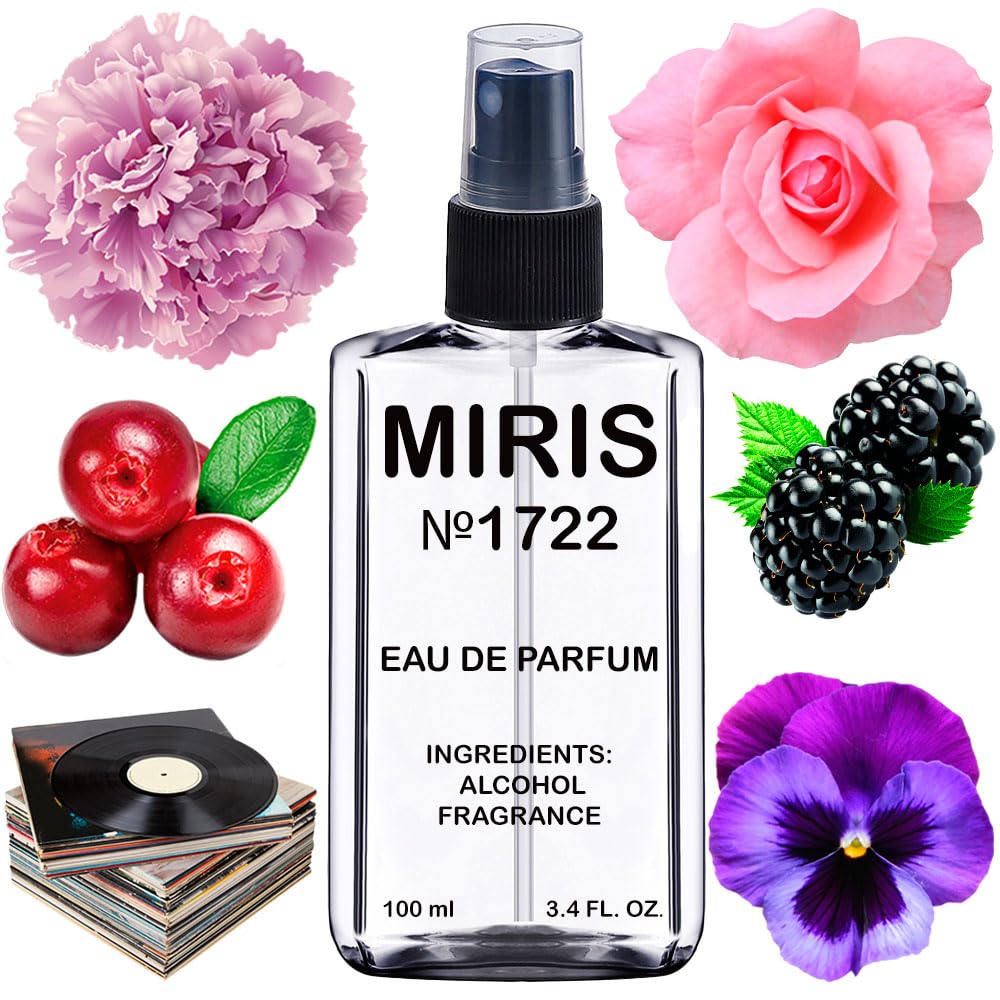 Flacon de MIRIS Eau de Parfum Femme 100 ml avec étiquette visible