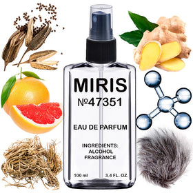 Flacon de MIRIS Eau de Parfum pour Homme 100 ml vue de face