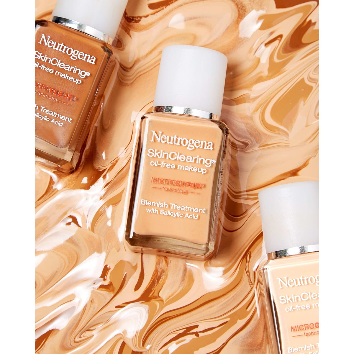 Flacon de Neutrogena Fond de Teint Liquide 30 Buff