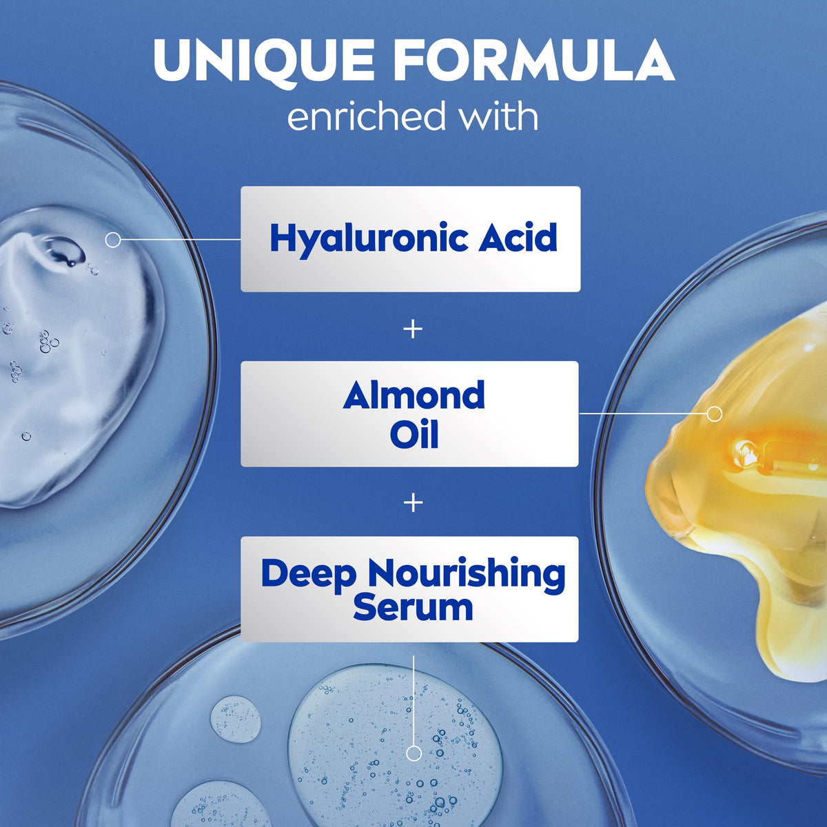 Flacon de NIVEA Essentiellement Enrichie avec des ingrédients naturels