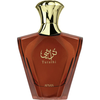 Flacon de parfum Afnan Turathi pour hommes 90 ml vue de face