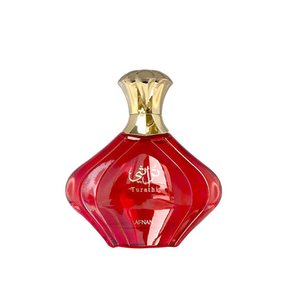 Flacon de parfum Afnan Turathi Red 90 ml, vue de face