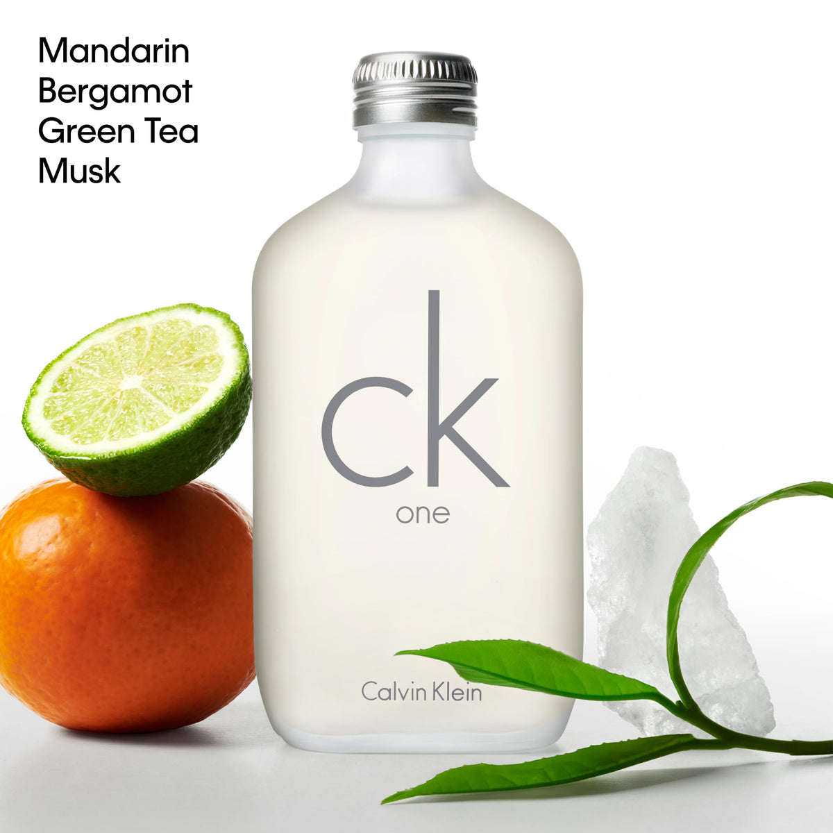 Flacon de parfum Calvin Klein Ck One 1,7 fl oz sur fond blanc