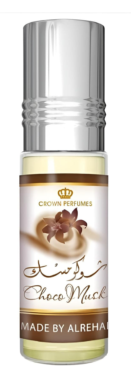 Flacon de parfum concentré Choco Musk d'Al-Rehab, modèle rollerball