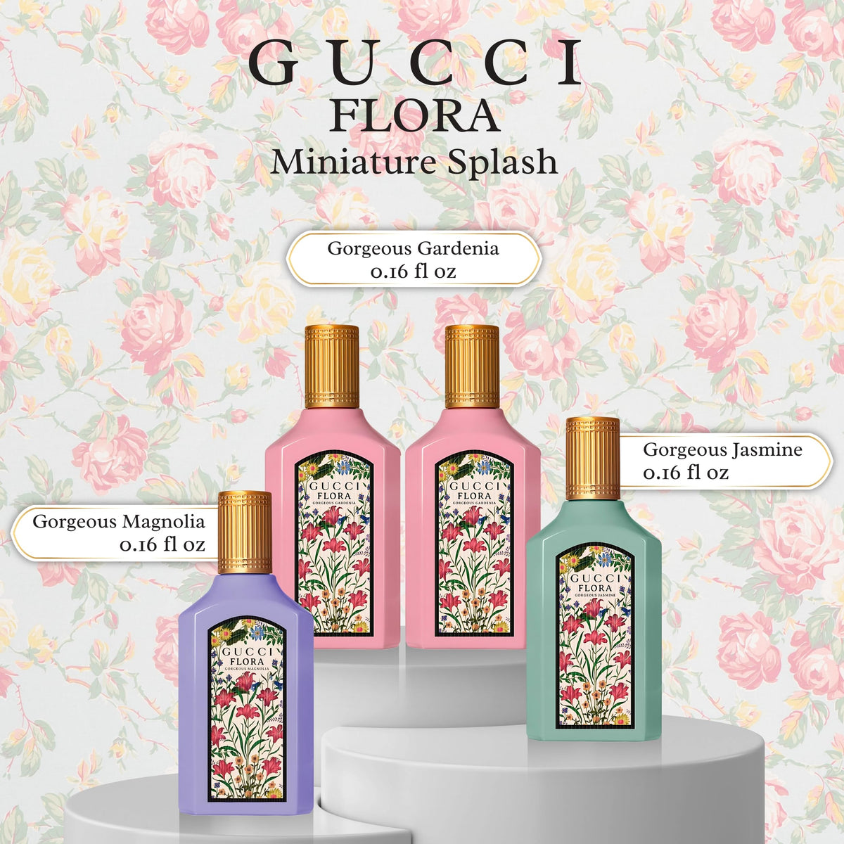 Flacon de parfum Gucci Flora Gorgeous Gardenia 0,16 oz