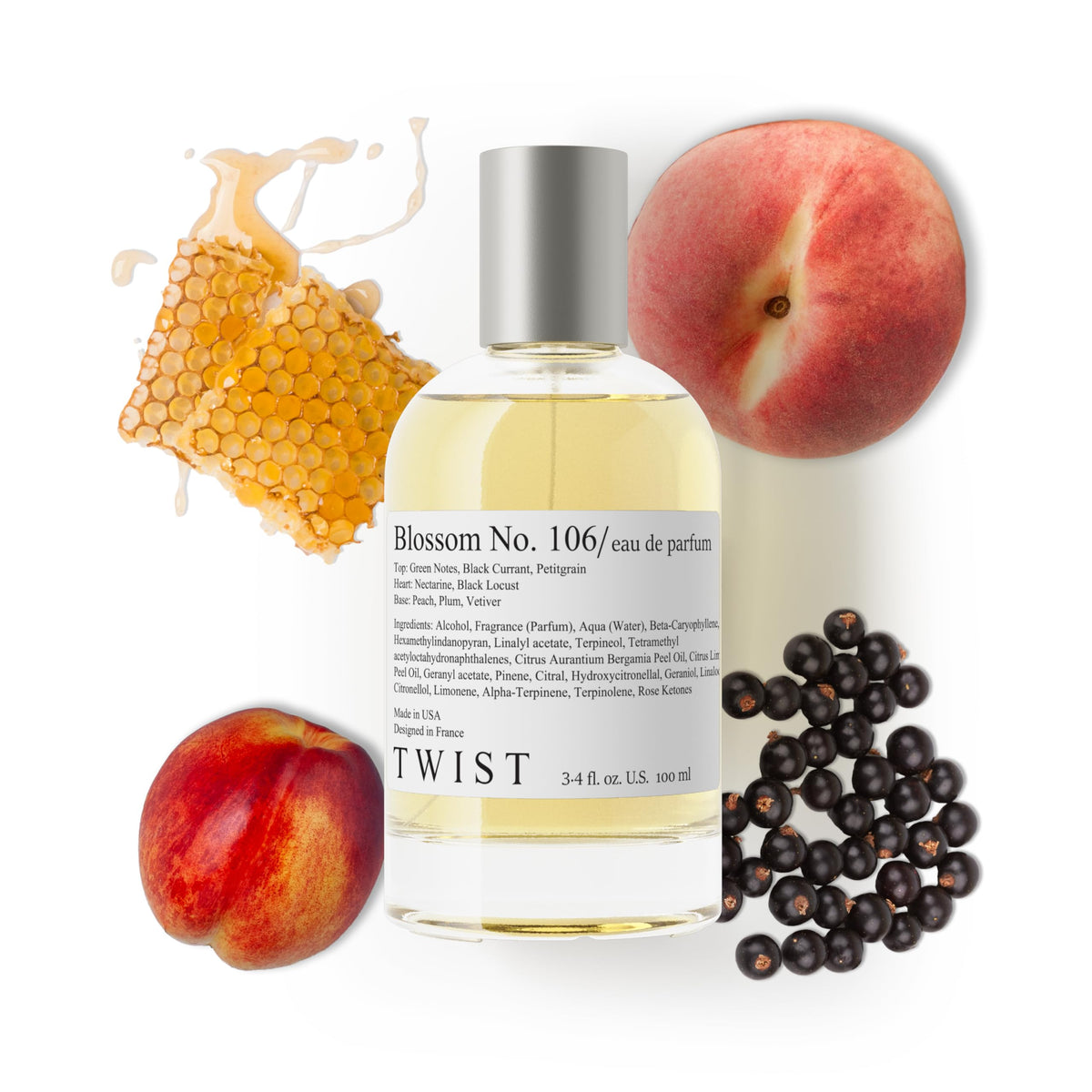 Flacon de parfum HOUSE OF TWIST Twist Blossom No.106 vue de face