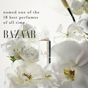 Flacon de parfum huile kai à la gardénia vue arrière