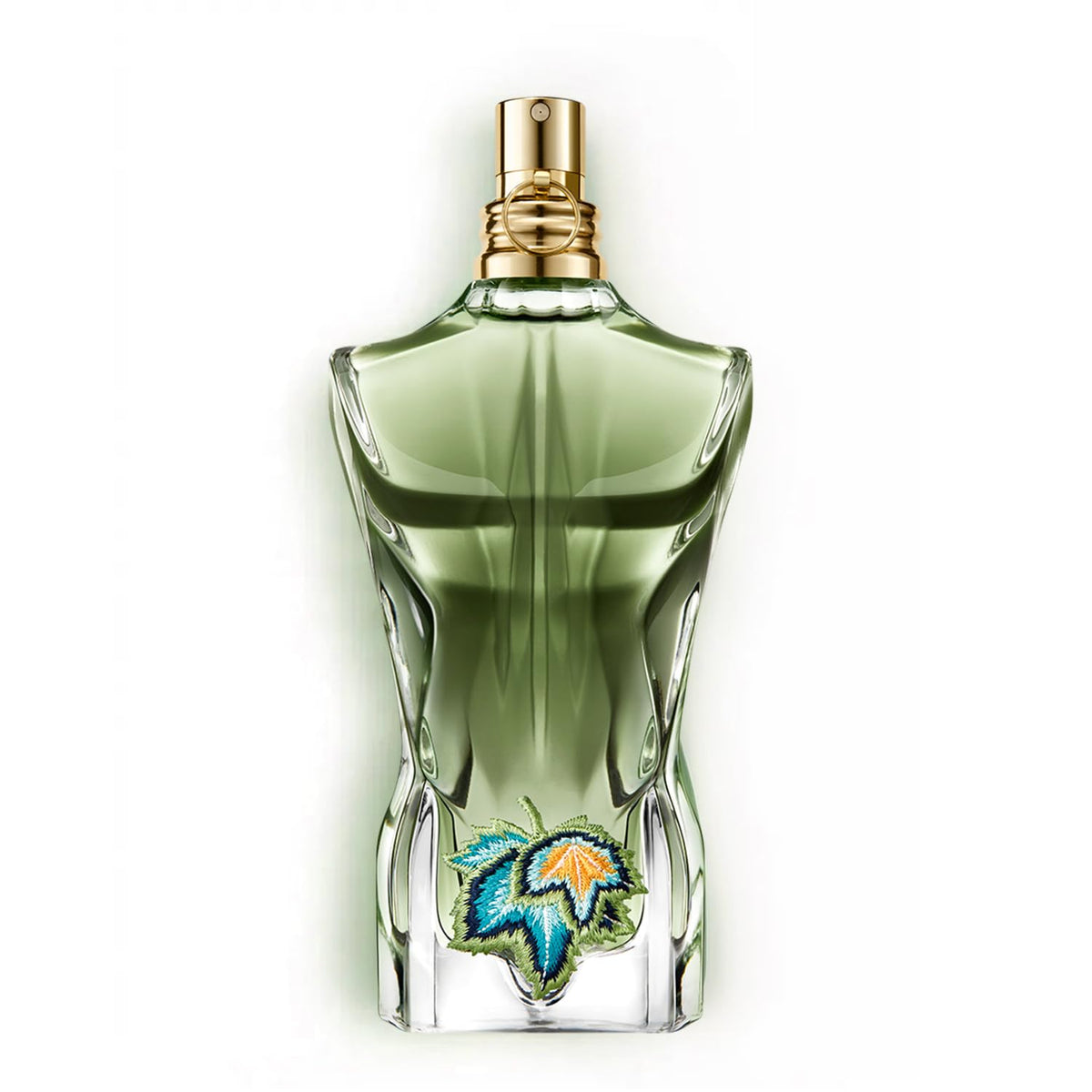 Flacon de parfum Jean Paul Gaultier Le Beau Paradise Garden 75ml en verre émeraude