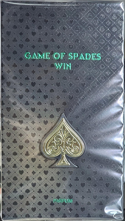 Flacon de parfum Jo Milano Game of Spades WIN 100ml vu de face