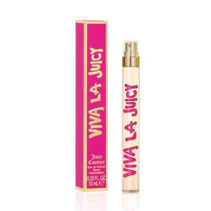 Flacon de parfum Juicy Couture Viva La Juicy 10 ml avec étiquette