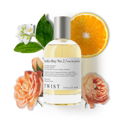 Flacon de parfum Koko Bay No. 2 de HOUSE OF TWIST vue de face