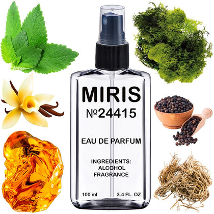 Flacon de parfum MIRIS 100 ml vue de face