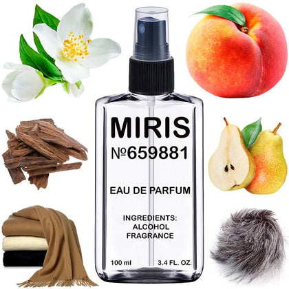 Flacon de parfum MIRIS 100 ml, vue de face