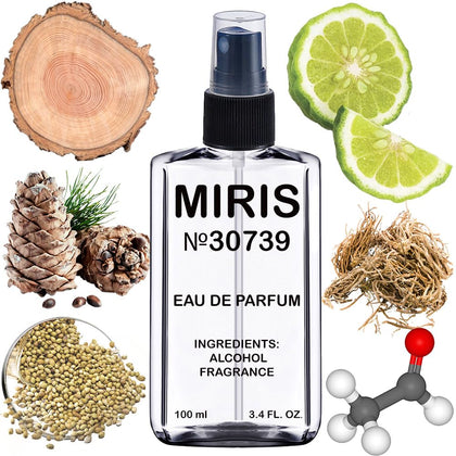 Flacon de parfum MIRIS 100 ml vue de face