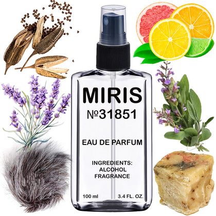 Flacon de parfum MIRIS Eau de Parfum 100 ml vue de face