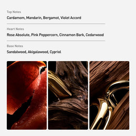 Flacon de parfum Rabanne Million Gold, côté gauche