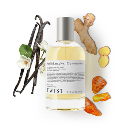 Flacon de parfum Vanilla Remix No. 177 de HOUSE OF TWIST vue avant