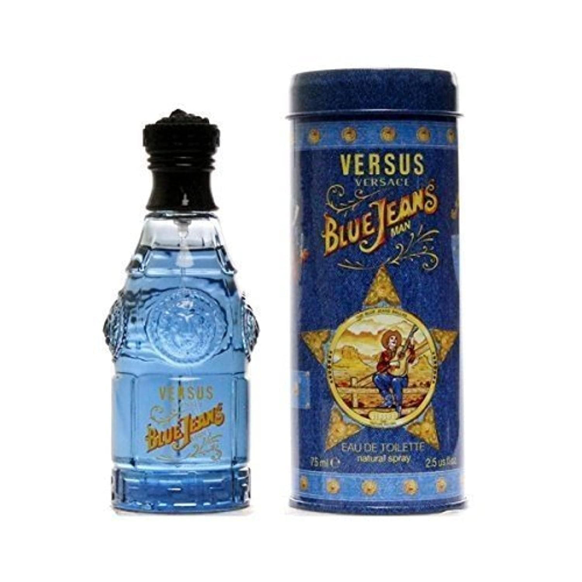 Flacon de parfum Versace Blue Jeans 75 ml pour homme