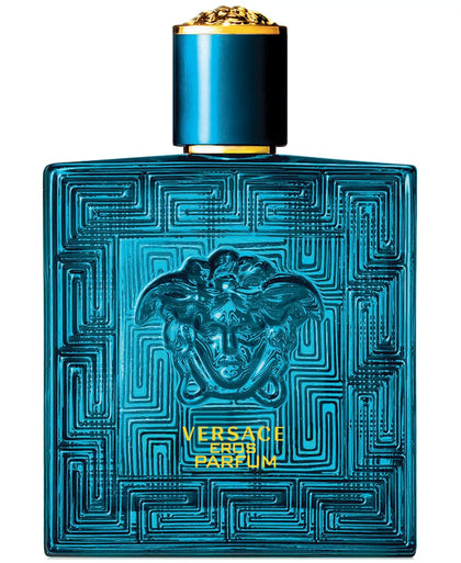 Flacon de parfum Versace Eros 100 ml vue avant avec bouchon