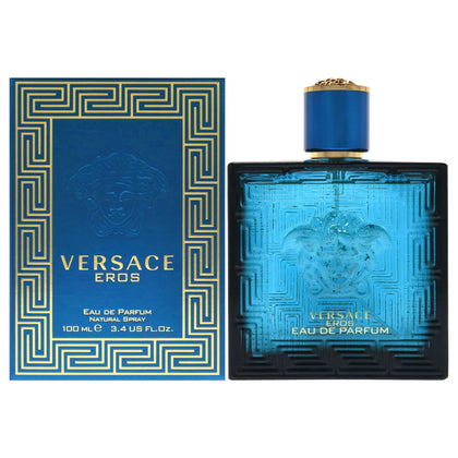 Flacon de parfum Versace Eros pour homme 100 ml vue de face
