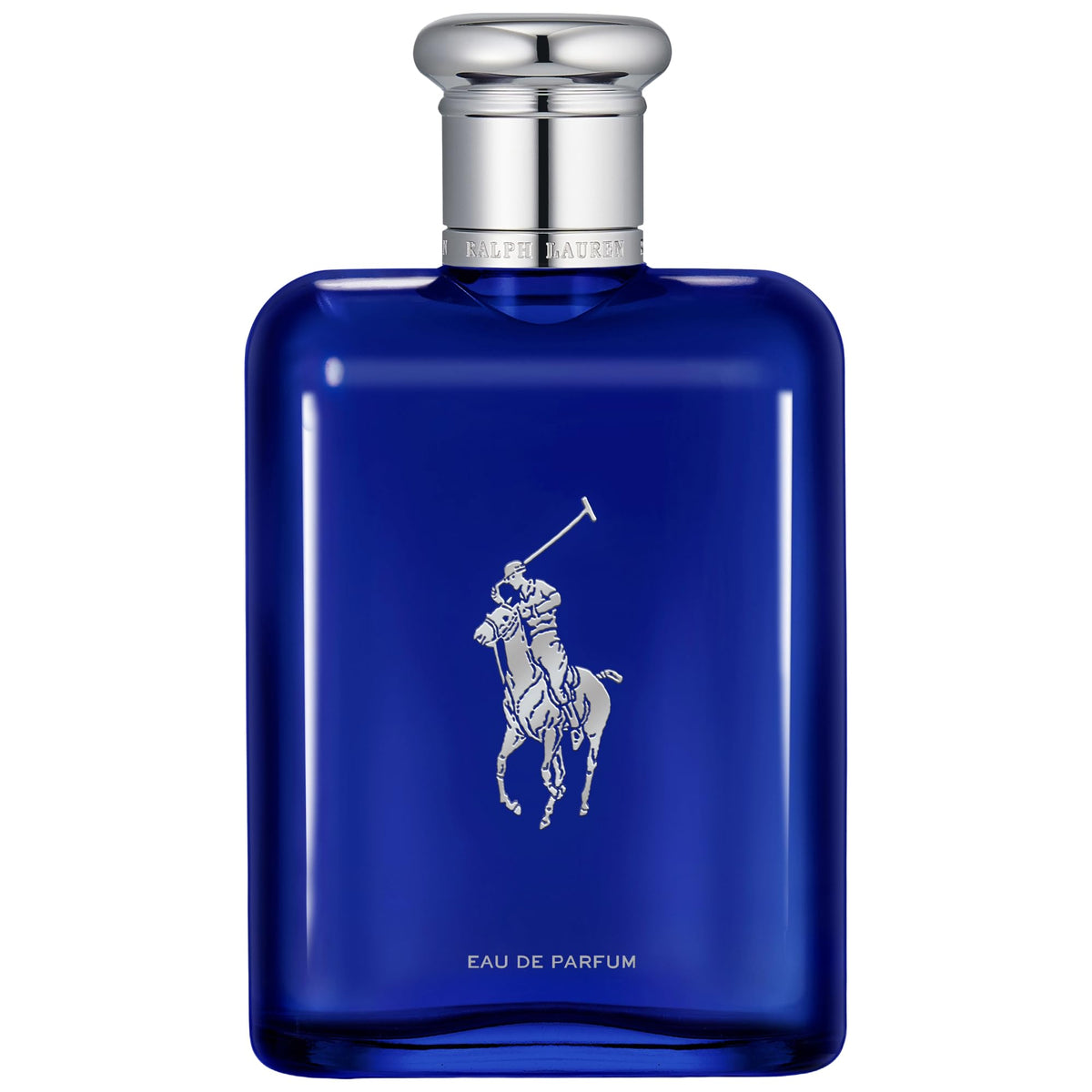 Flacon de Polo Blue Eau de Parfum 220ml vue de face avec étiquette