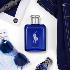 Flacon de Polo Blue Eau de Parfum avec packaging