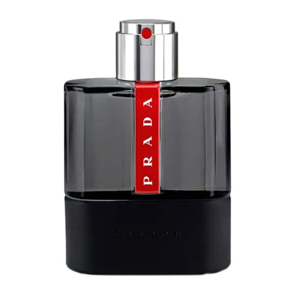 Flacon de Prada Luna Rossa Carbon Eau de Toilette 50ml vue de face
