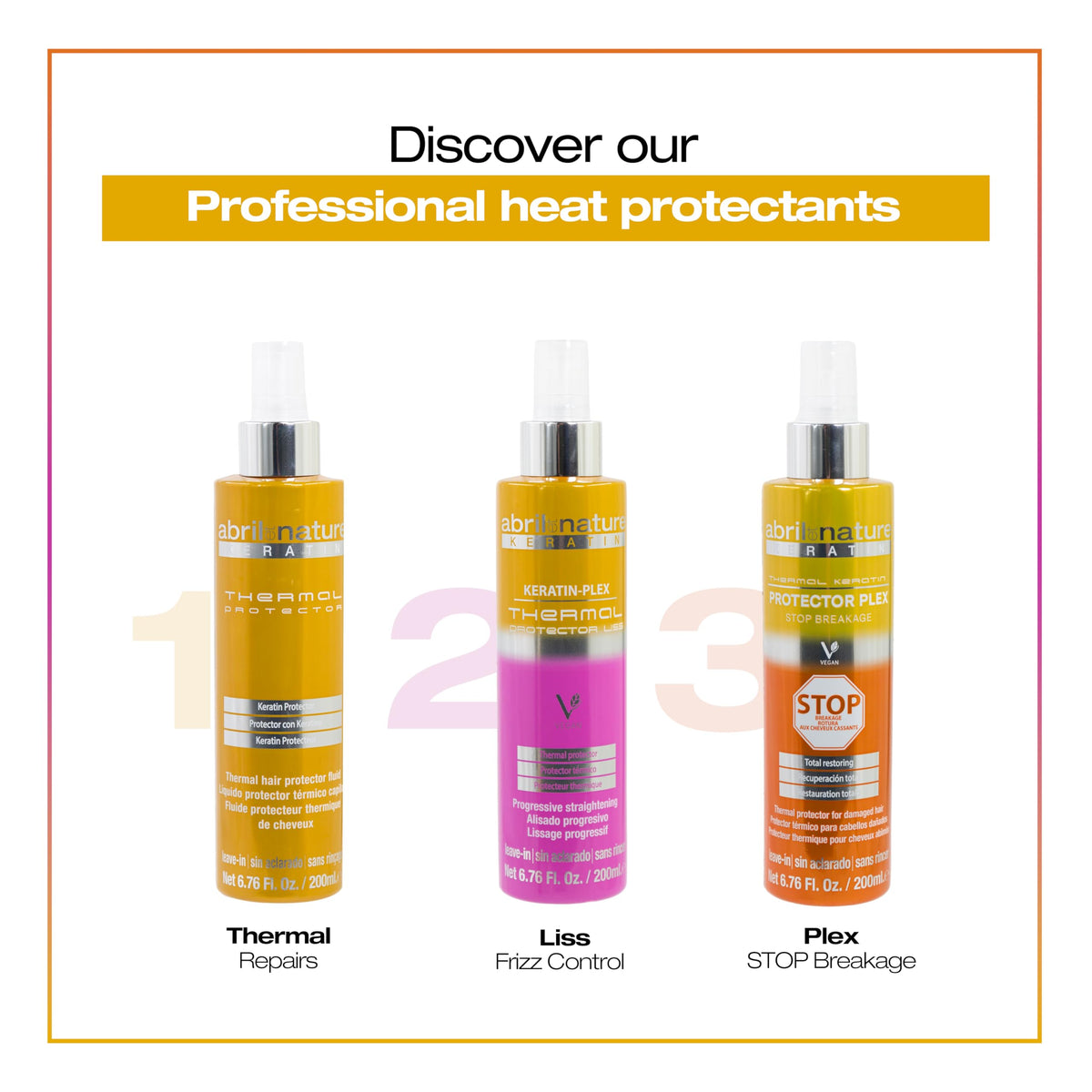 Flacon de protection thermique dans un cadre de salle de bain
