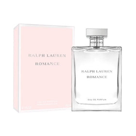 Flacon de RALPH LAUREN Romance Eau de Parfum 150 ml sur fond neutre