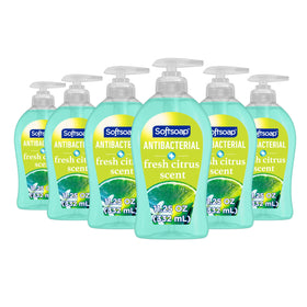Flacon de savon liquide antibactérien Softsoap 11,25 fl oz au parfum d'agrumes frais