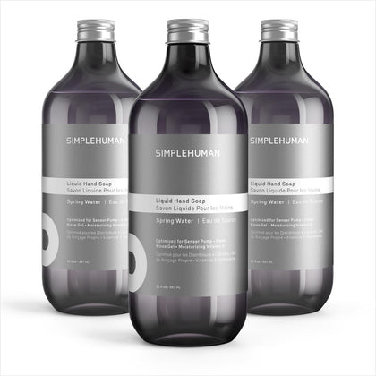 Flacon de savon liquide simplehuman 30 fl oz vue de face