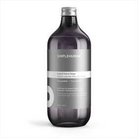 Flacon de savon liquide simplehuman au concombre 30 fl oz vue avant