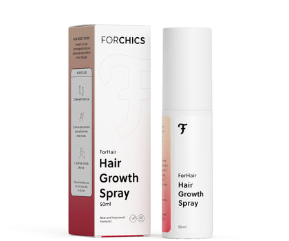 Flacon de sérum de croissance capillaire Forchics 50ml vue de face