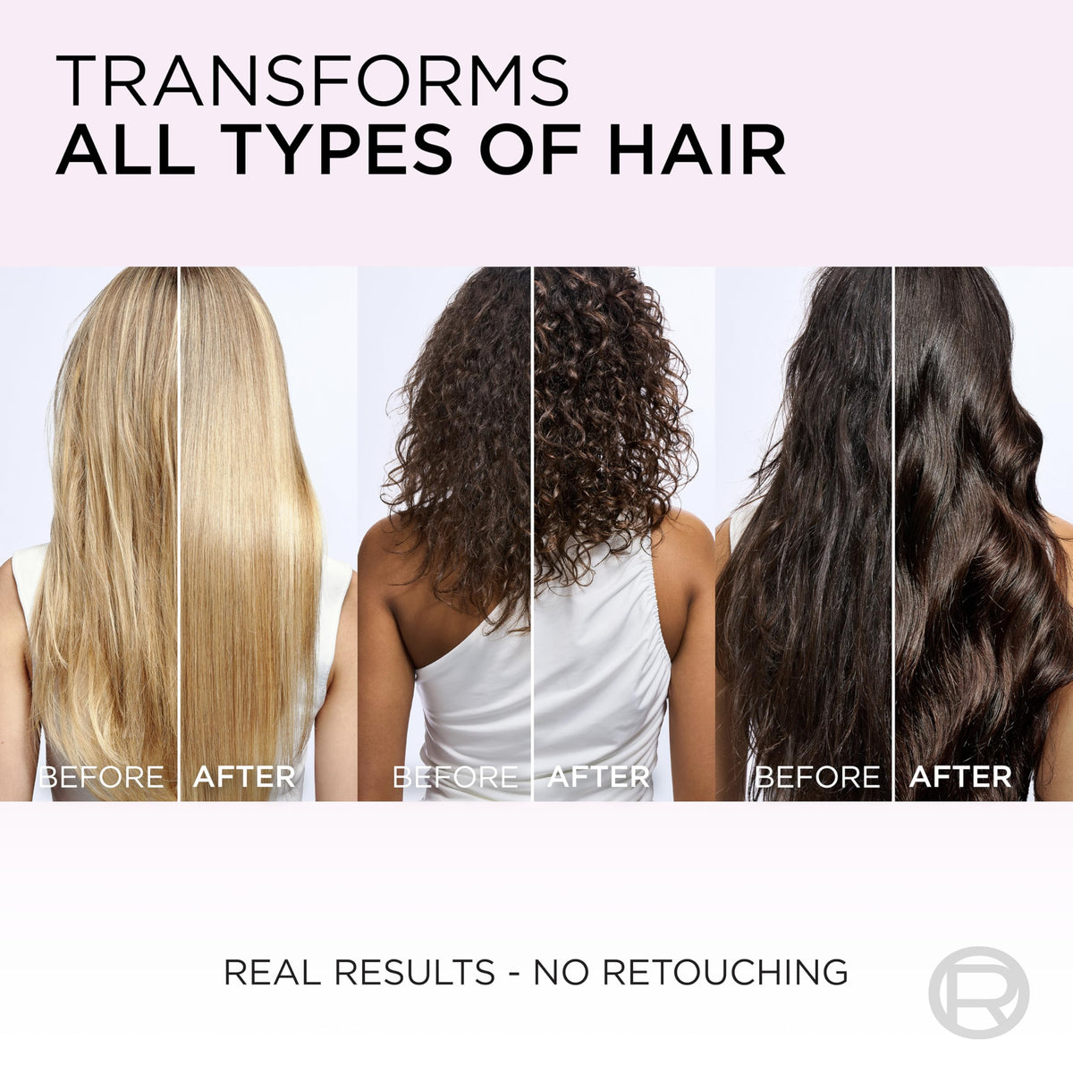 Flacon de sérum L'Oreal Paris Elvive avec étiquettes visibles