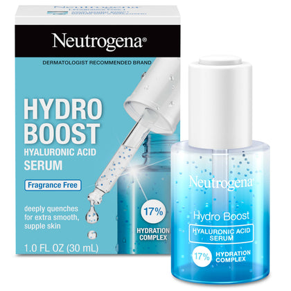 Flacon de sérum Neutrogena Hydro support 30 ml vue de face