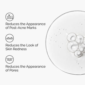 Flacon de sérum The Ordinary Aloe 2% + NAG 2% sur fond blanc