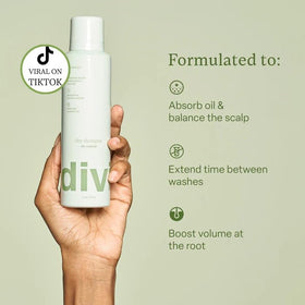 Flacon de Shampoo Sec divi avec pulvérisateur