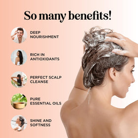 Flacon de Shampooing Biotine & Huile de Batana 499g vue latérale