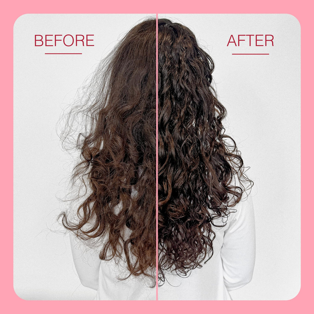 Flacon de shampooing cheveux bouclés Function of Beauty sur fond blanc
