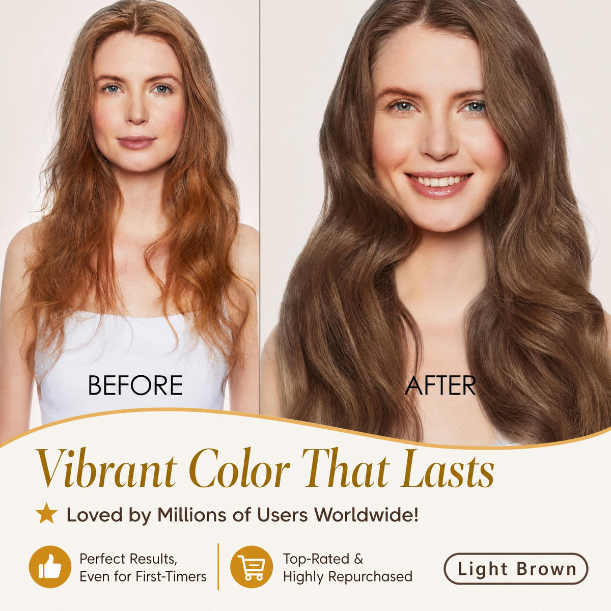 Flacon de shampooing colorant Callmynm avec étiquette