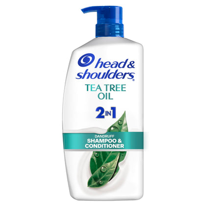 Flacon de shampooing Head & Shoulders Huile d'Arbre à Thé 2-en-1 face avant