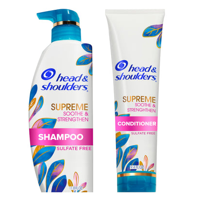 Flacon de shampooing Head & Shoulders Soothe & Strengthen 748g vue avant