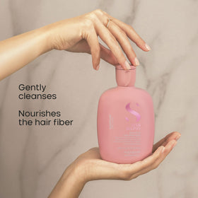 Flacon de Shampooing Hydratant Semi di Lino ALFAPARF MILANO 250 ml