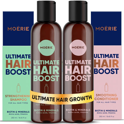 Flacon de shampooing Moerie 250 ml vue de face