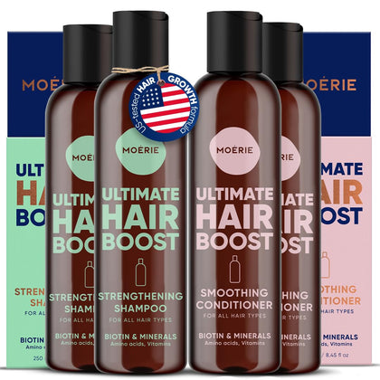 Flacon de shampooing Moerie 250 ml vue de face